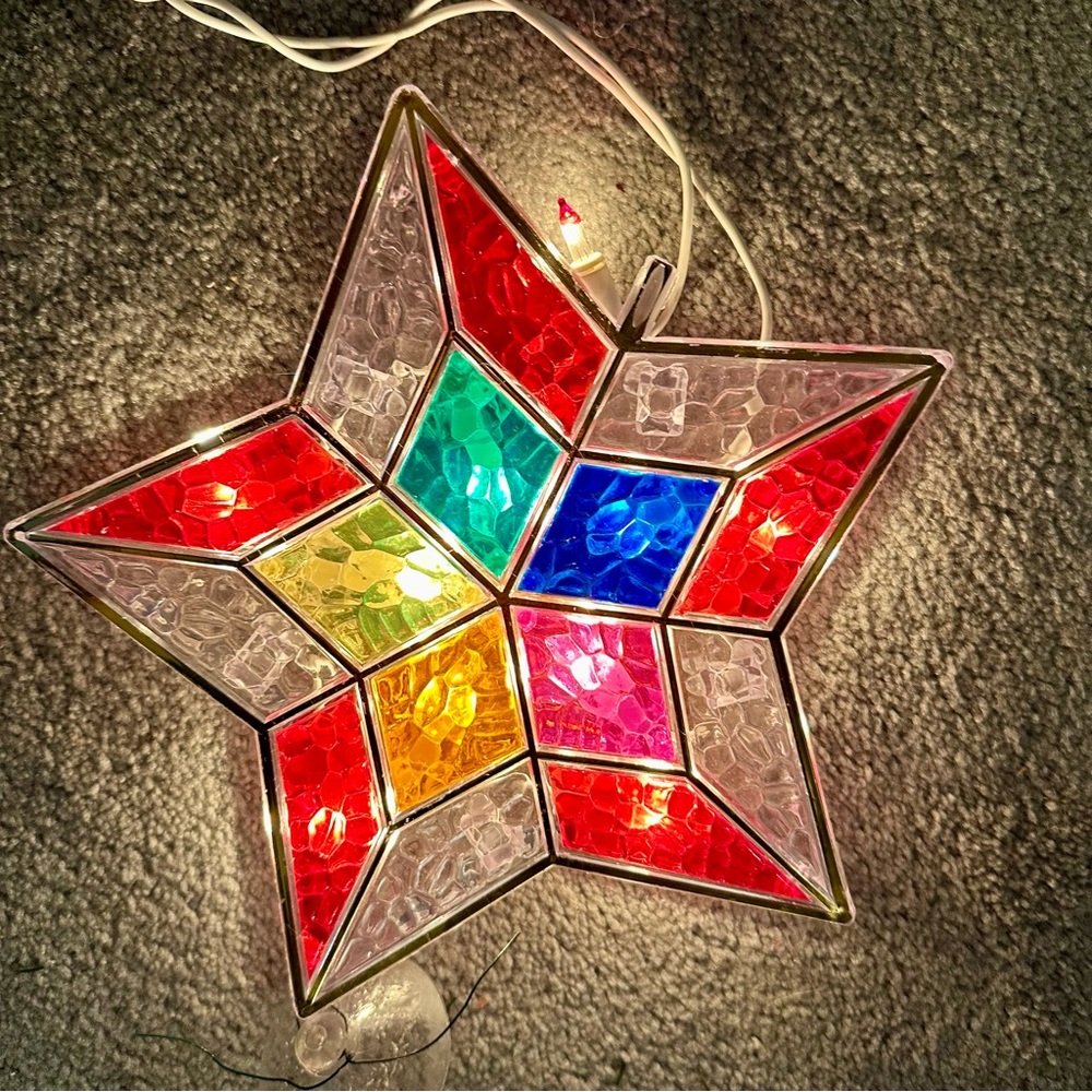 Vintage Kodak Christmas light